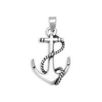 Thumbnail for Oxidized Anchor Pendant