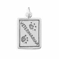 Thumbnail for Oxidized Veterinarian Charm