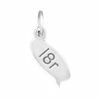 Thumbnail for l8r Text Message Charm