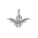 Oxidized Bat Charm