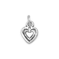 Thumbnail for Oxidized Heart Charm