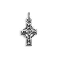 Thumbnail for Oxidized Celtic Cross Charm