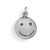 Thumbnail for Oxidized Smiley Face Charm