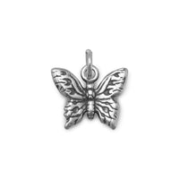Thumbnail for Oxidized Butterfly Charm