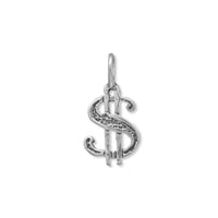 Thumbnail for Oxidized Dollar Sign Charm