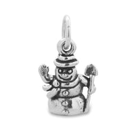 Thumbnail for Oxidized Snowman Charm