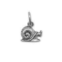Thumbnail for Oxidized Snail Charm