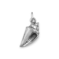 Thumbnail for Oxidized Conch Shell Charm