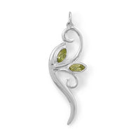 Thumbnail for Unbe-LEAF-ily Beautiful! Peridot Leaf and Branch Pendant