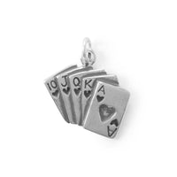 Thumbnail for Winner Takes All! Royal Flush Cards Charm