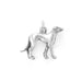 Standing Tall & Proud! Greyhound Charm