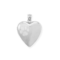 Thumbnail for Paw Print Heart Memory Keeper Locket