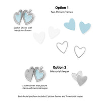 Thumbnail for Heart Memory Keeper Locket with Cross