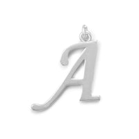 Thumbnail for Polished Letter A Initial Pendant