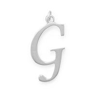 Thumbnail for Polished Letter G Initial Pendant