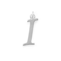 Thumbnail for Polished Letter I Initial Pendant