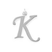 Thumbnail for Polished Letter K Initial Pendant