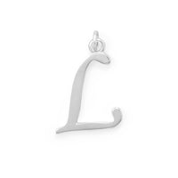 Thumbnail for Polished Letter L Initial Pendant