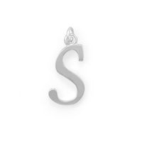 Thumbnail for Polished Letter S Initial Pendant