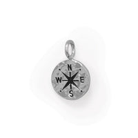 Thumbnail for Keep It Moving! Hammered Compass Pendant