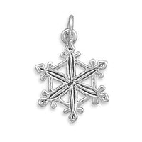 Thumbnail for Oxidized Snowflake Charm