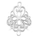 Polished Ornate Filigree Ring