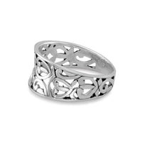 Thumbnail for Oxidized Heart Design Ring