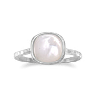Thumbnail for Square Mother of Pearl Ring