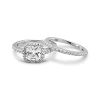 Thumbnail for Two CZ Ring Set
