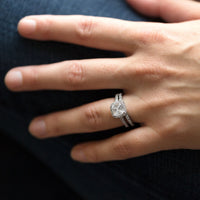 Thumbnail for Two CZ Ring Set