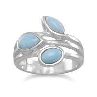 Thumbnail for Multishape Larimar Ring