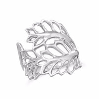 Thumbnail for Cut Out Leaves Ring