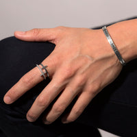 Thumbnail for Oxidized Serenity Prayer Cuff
