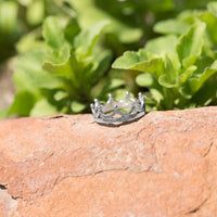 Thumbnail for Polished Crown Ring