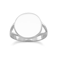 Thumbnail for Round Engravable Ring with 