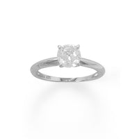 Thumbnail for Rhodium Plated 7mm CZ Band