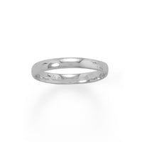 Thumbnail for Rhodium Plated 3mm Band