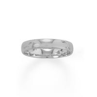 Thumbnail for Rhodium Plated 4mm Band
