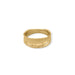 14 Karat Gold Plated Split Design Ring