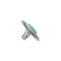 Thumbnail for Admired Adornments! Native American Campitos Turquoise Ring