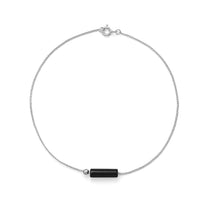 Thumbnail for Black Onyx Bead Anklet