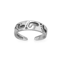 Thumbnail for Footprints In The Sand Toe Ring