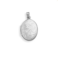 Thumbnail for Small Oval Etched Locket