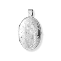Thumbnail for Large Oval Etched Locket