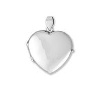 Thumbnail for Large Polished Heart Locket