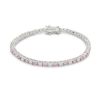 Thumbnail for Lace Pink Cubic Zirconia Tennis Bracelet