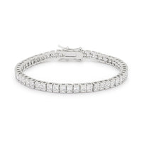 Thumbnail for Princess Cubic Zirconia Tennis Bracelet