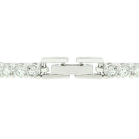 Thumbnail for Elegant Triplet Cubic Zirconia Bracelet