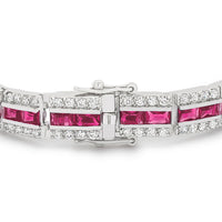 Thumbnail for Balboa Red Cubic Zirconia Bracelet