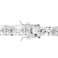 Thumbnail for Oversized Oval Cubic Zirconia Tennis Bracelet
